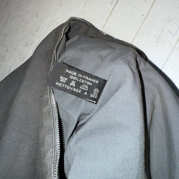 Hermes Fourre Tout Porte Canvas Gray Bag - Picture 4 of 6